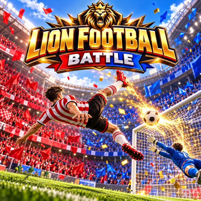 Lion Football Battle
